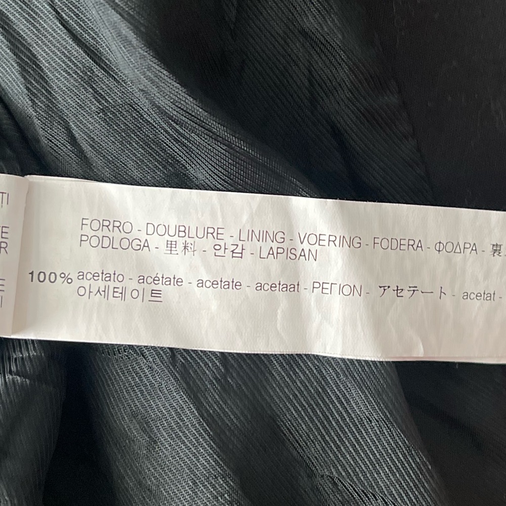 Zara Basic Black Zip-Up Jacket - image 6